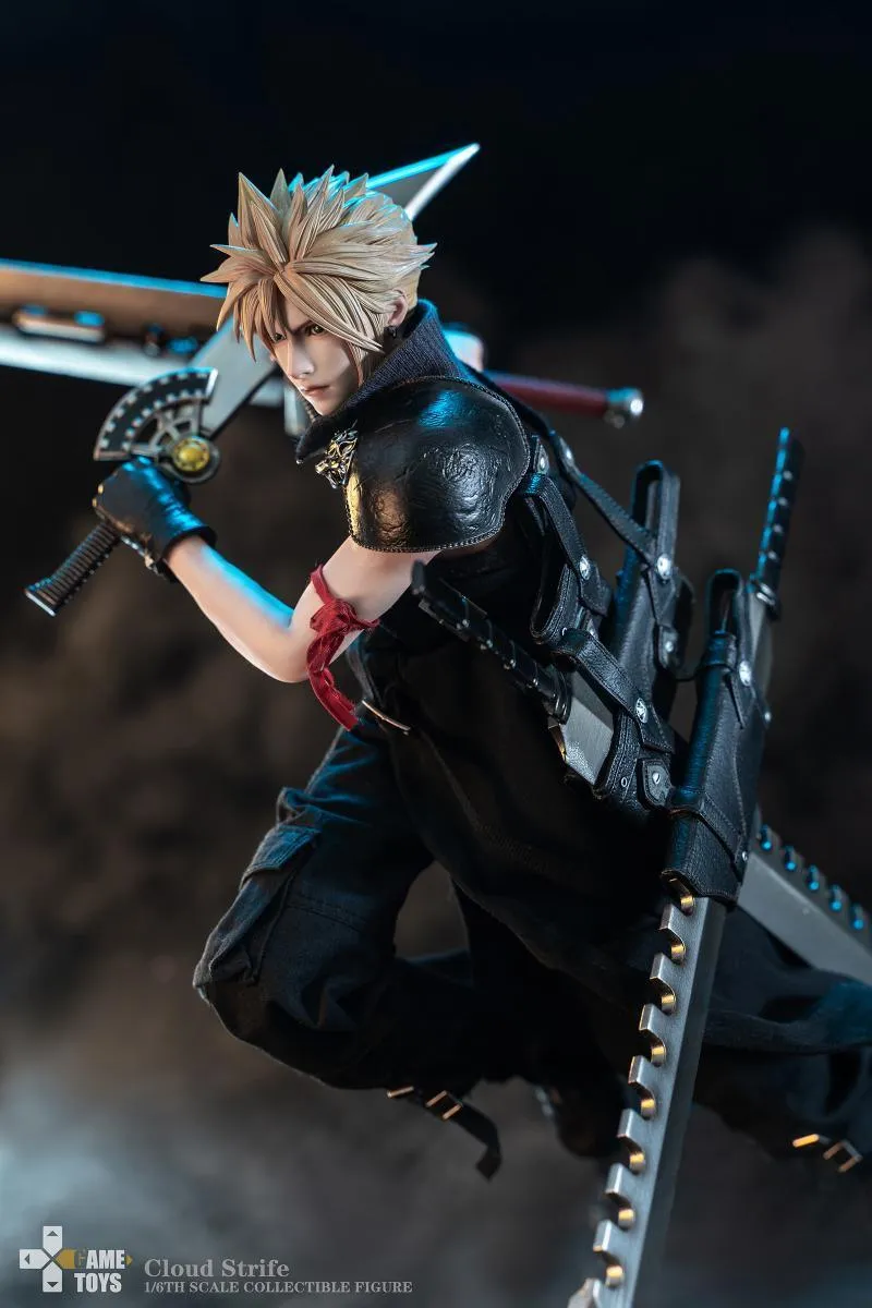 1:6 Cloud Strife AC Version Seamless Figure
