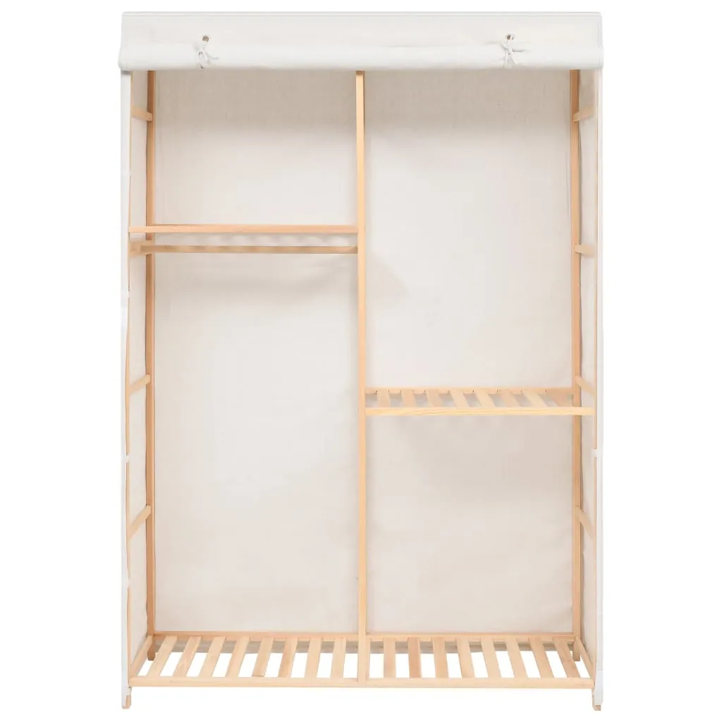 3-Tier Clothes Wardrobe 110x40x170 cm