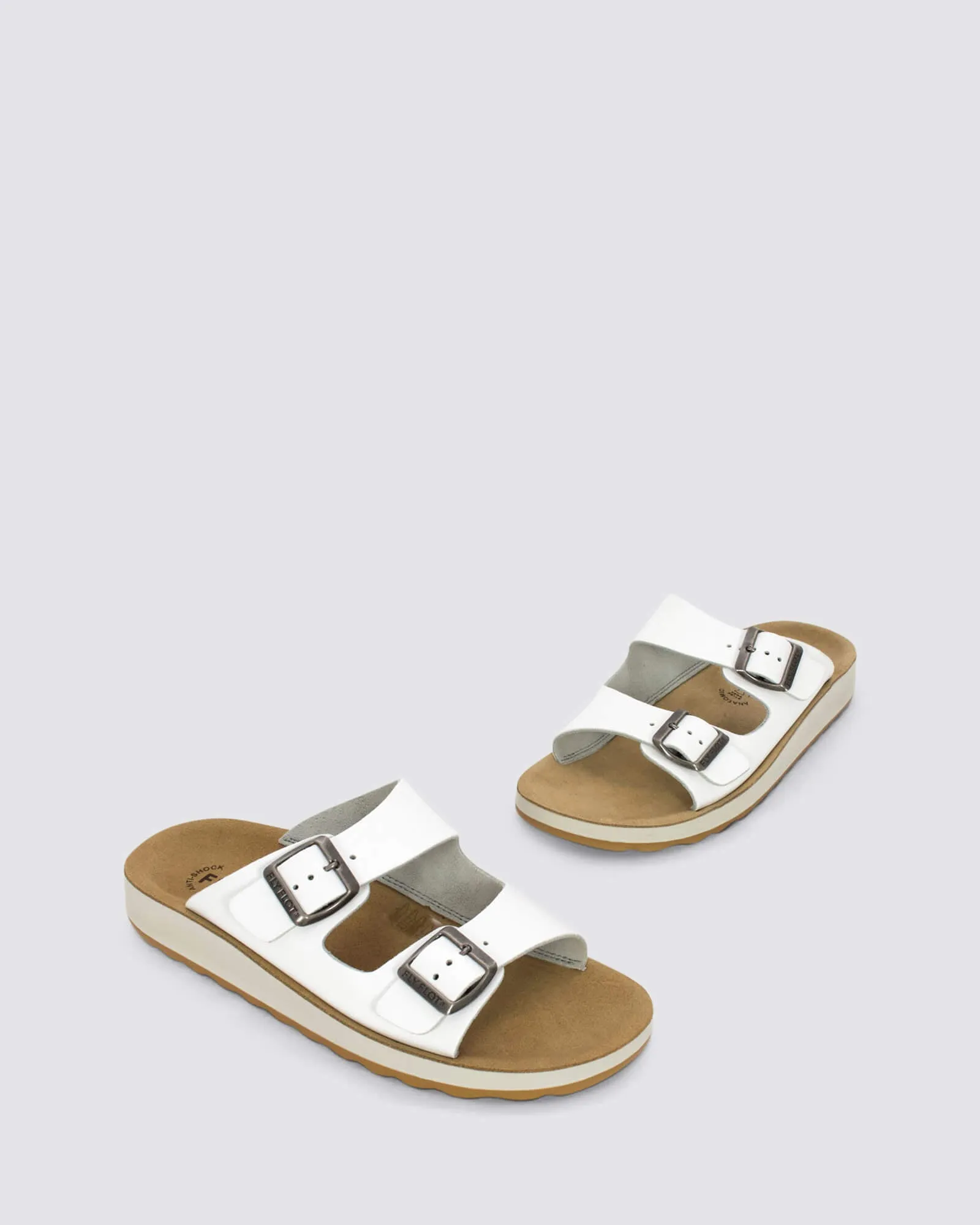 77G64 SANDALS WHITE