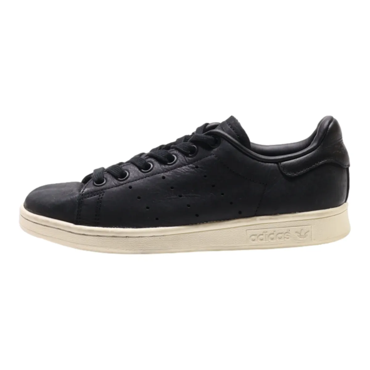 ADIDAS Sneaker Trainers Black Leather Womens UK 4