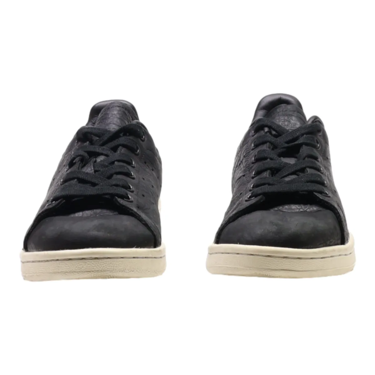ADIDAS Sneaker Trainers Black Leather Womens UK 4