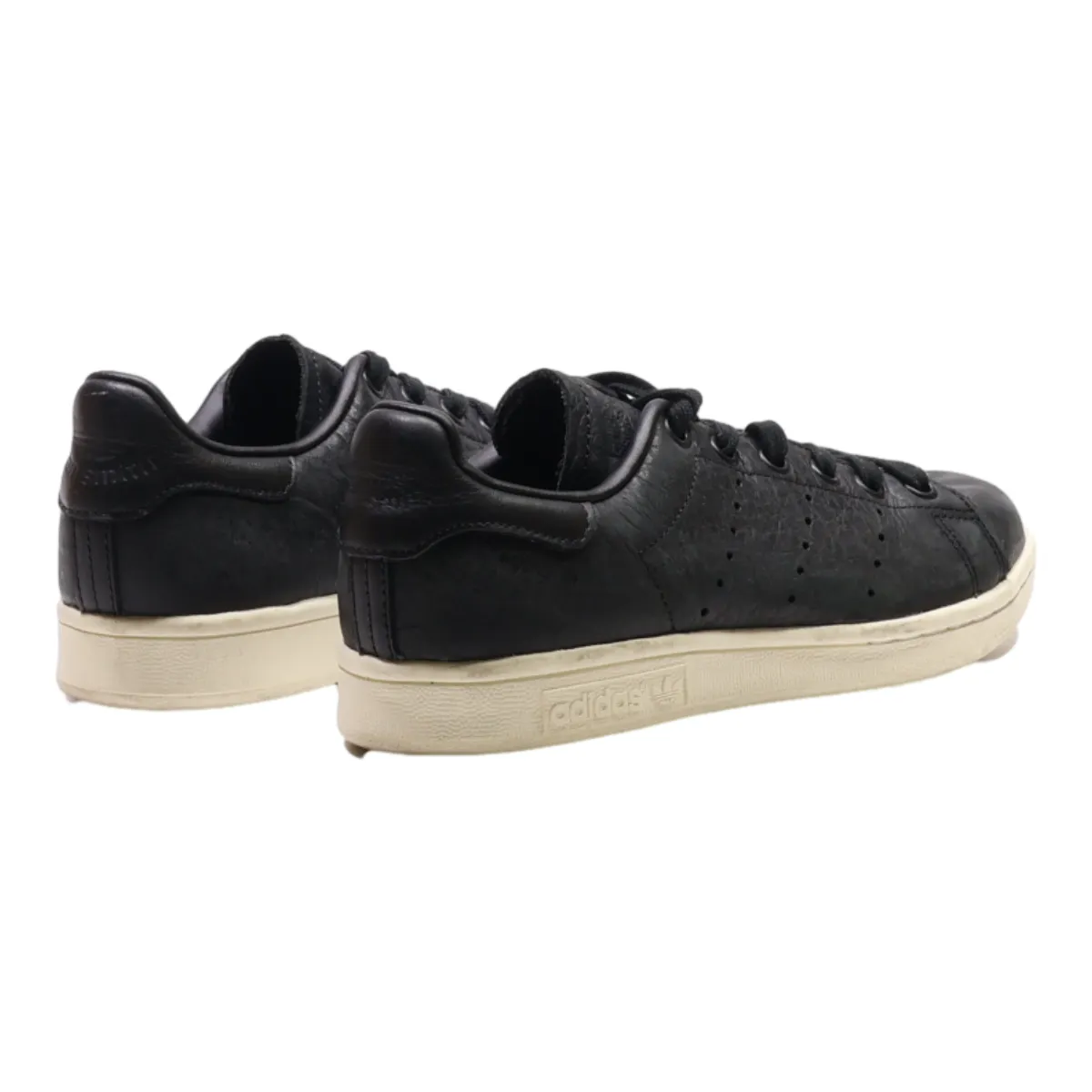 ADIDAS Sneaker Trainers Black Leather Womens UK 4