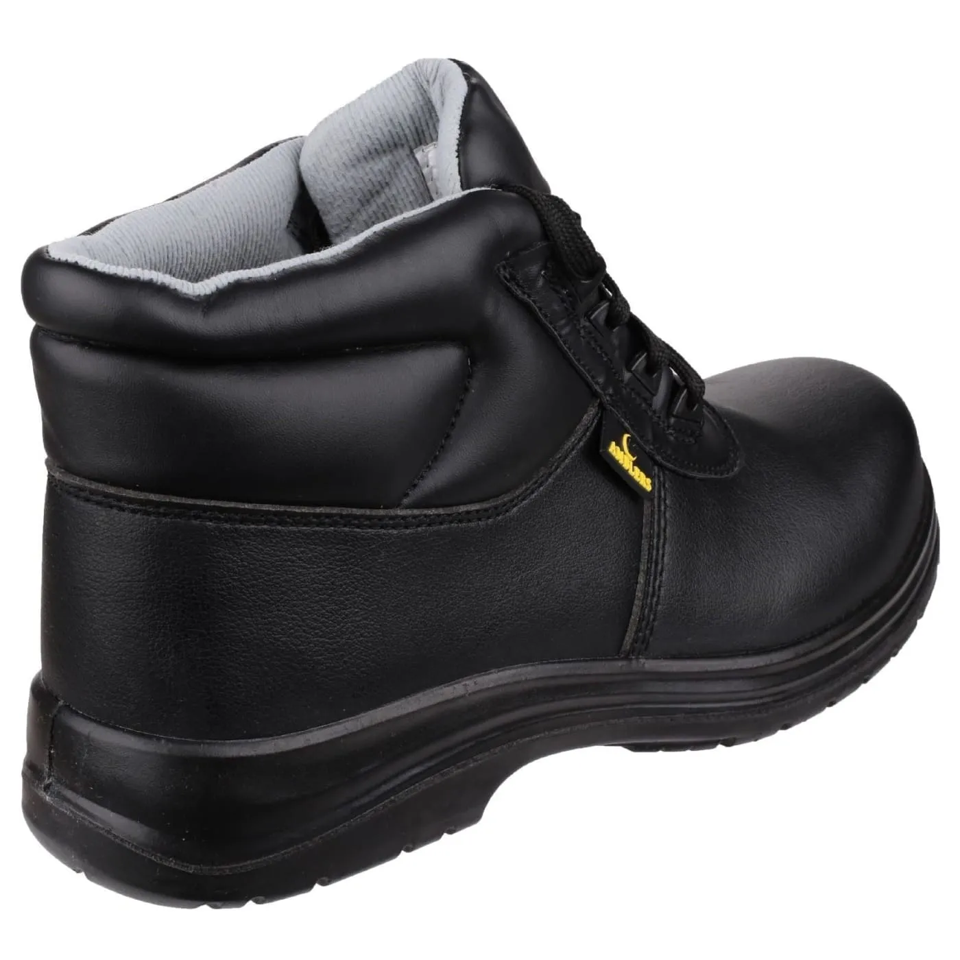 Amblers Safety Black FS663 Metal-Free Water-Resistant Lace up Safety Boots