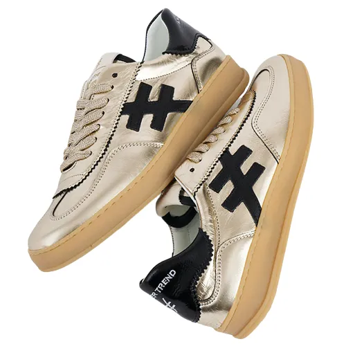 Another Trend Ladies Trainers - A0325843 - Gold/Black