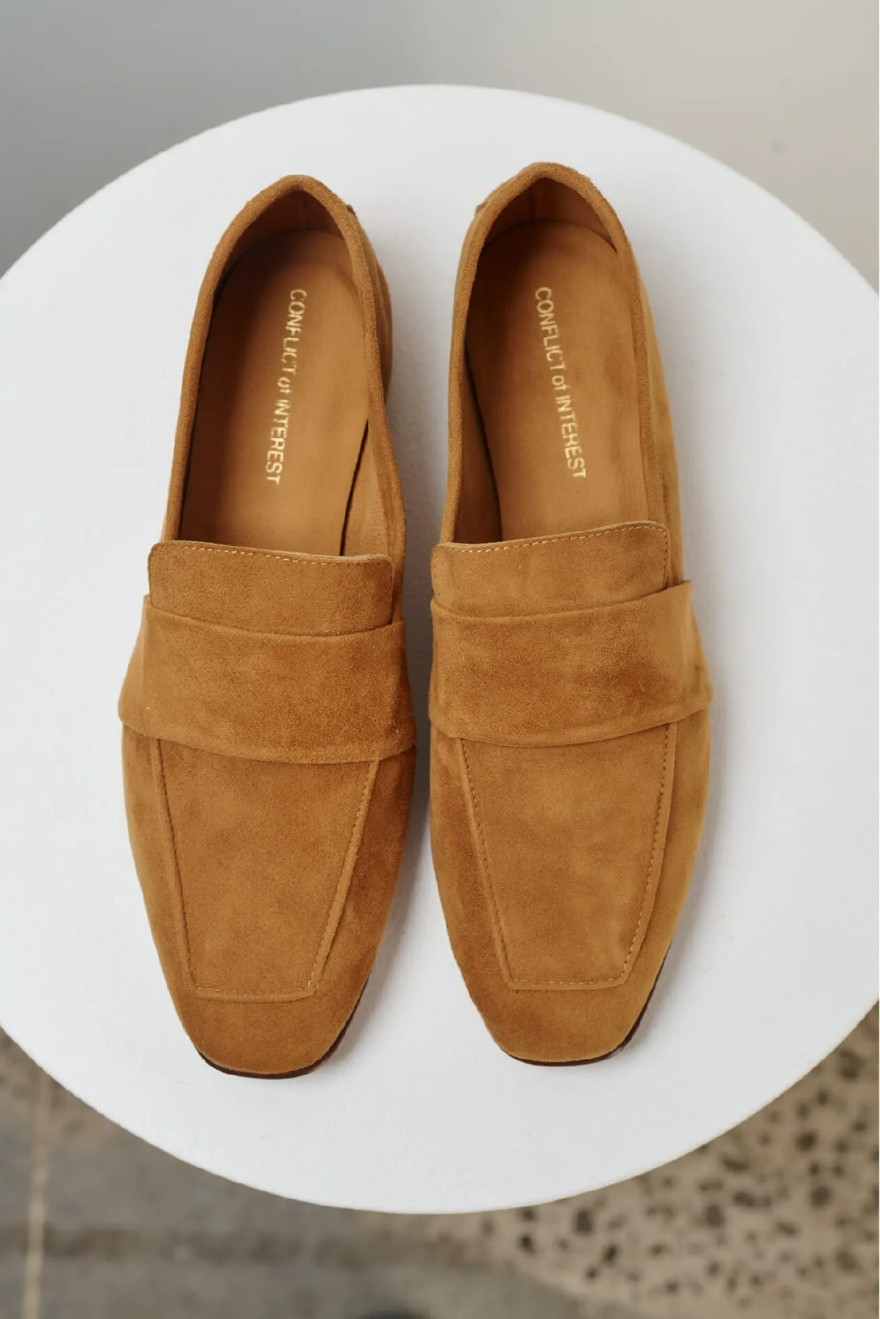 Art. 06 Loafer in Suede Cuoio