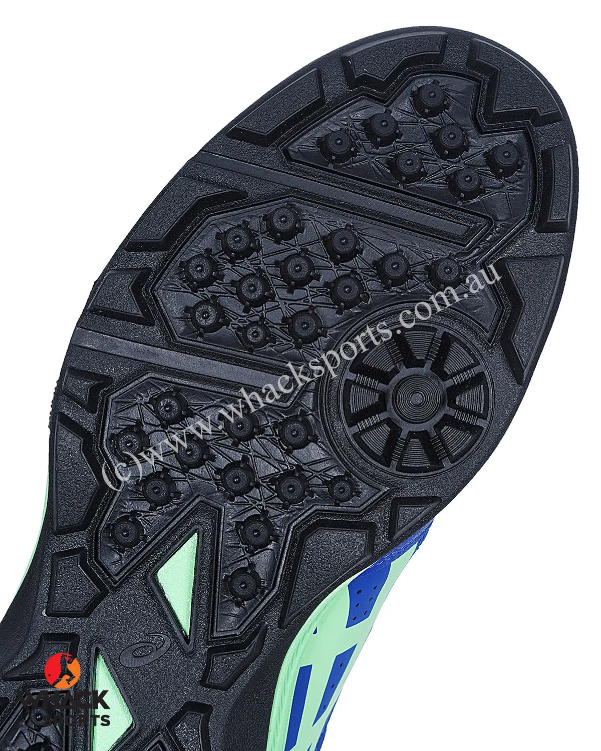 ASICS Gel Peake 5 - Rubber Cricket Shoes - Monaco Blue