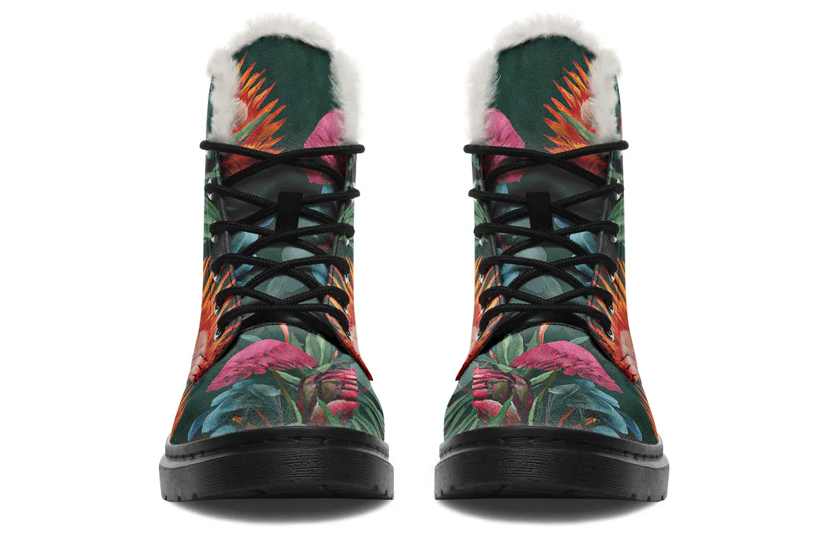 Australian Bouquet Faux Fur Boots