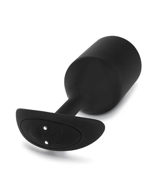 b-Vibe Vibrating Snug Plug - XXLarge - Black