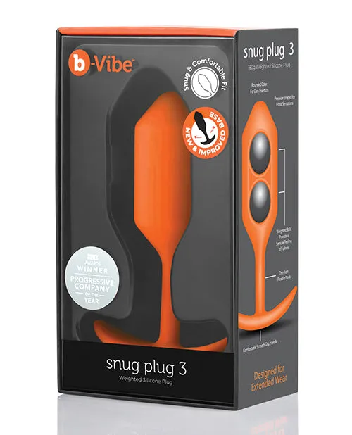 B-vibe Weighted Snug Plug 3