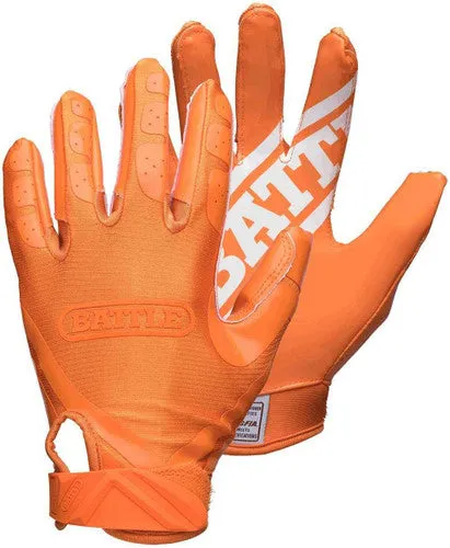 Battle Adult Double Threat Football Receiver Gloves