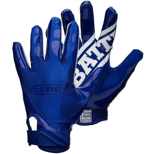 Battle Adult Double Threat Football Receiver Gloves