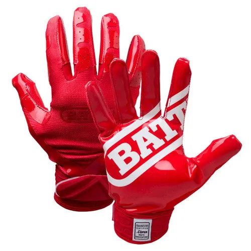 Battle Adult Double Threat Football Receiver Gloves