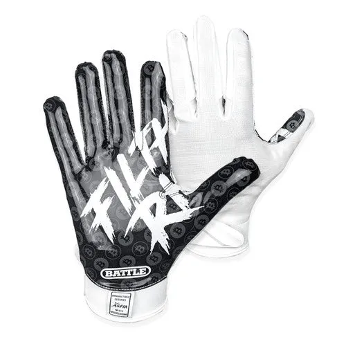 Battle Adult Filthy Rich Football Gloves