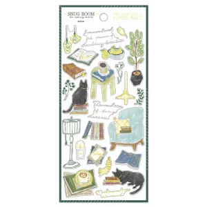 Book Snug Room Sticker