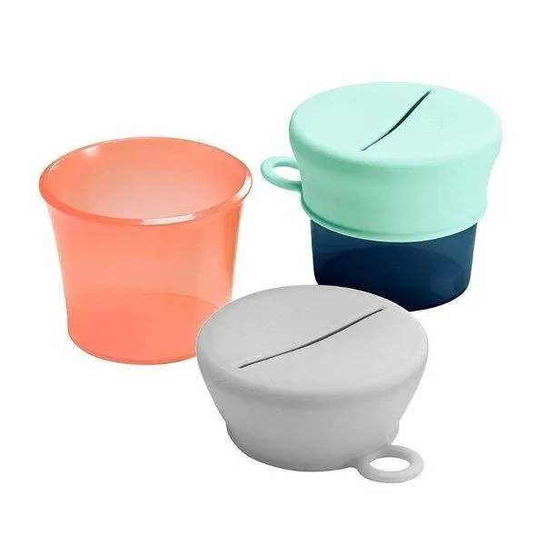Boon - Snug Snack Cups with Lids - 2 pack