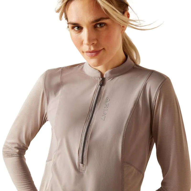 Breathe 1/2 Zip Baselayer In Zink
