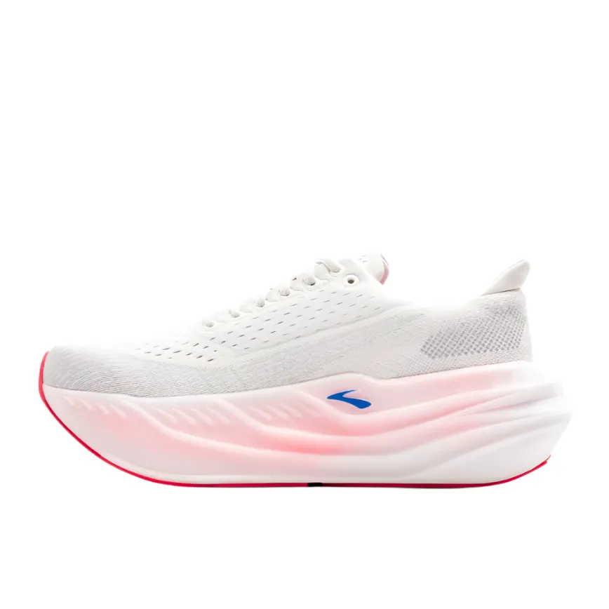 Brooks Womens Trainer Glycerin Max White/Black/Diva Pink