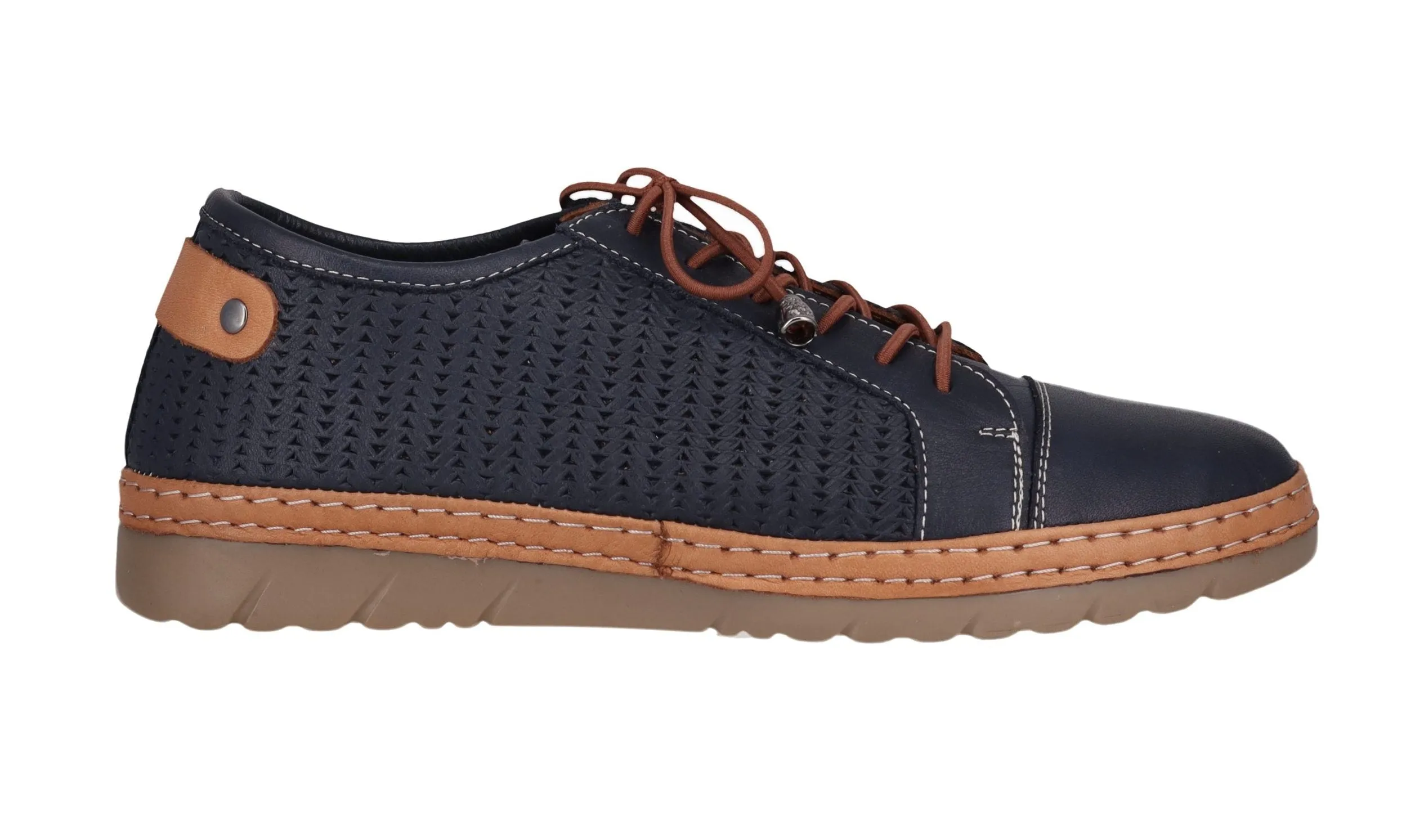 Cabello 'Wyatt Lace Up' - Navy