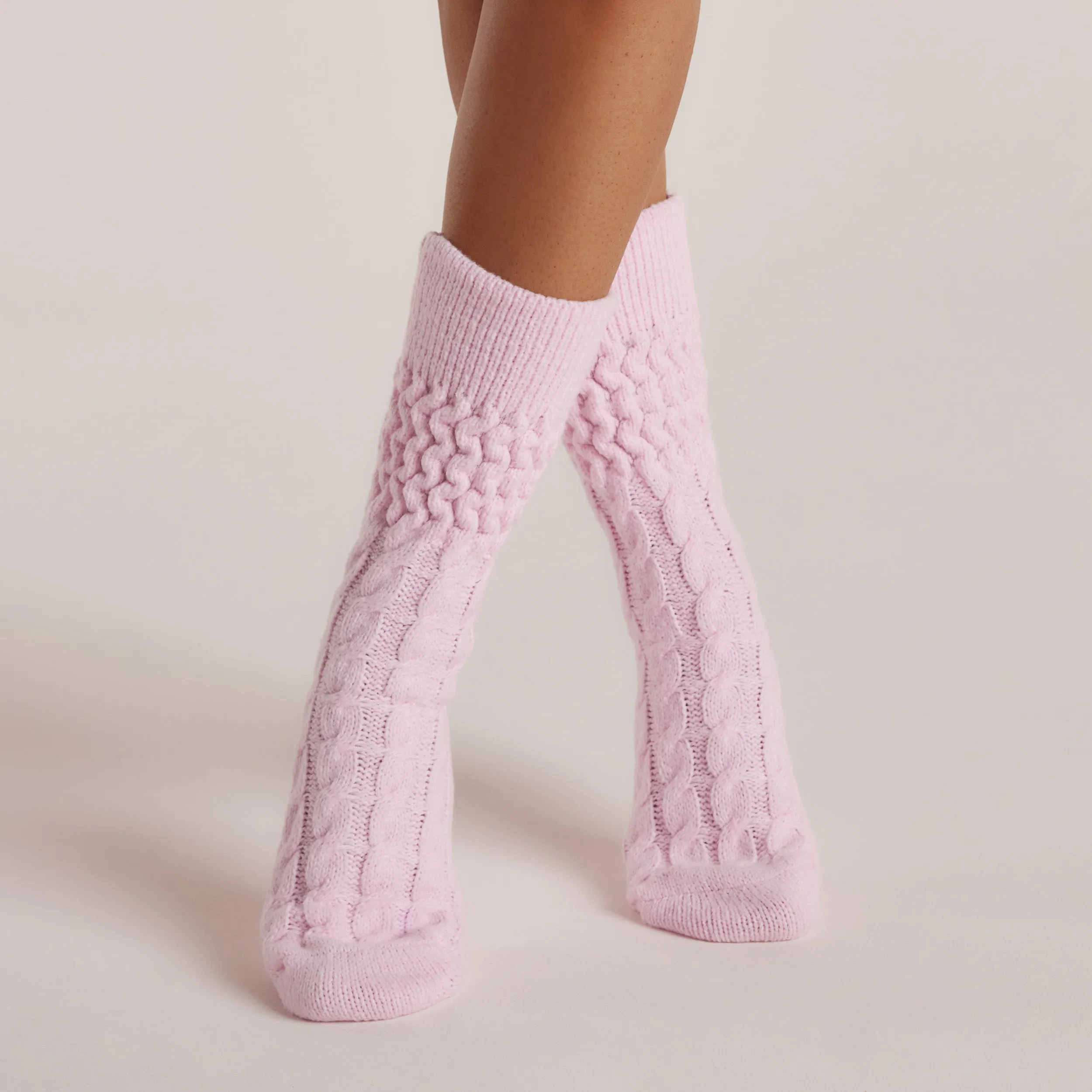 Chaussettes Tricotées Snug - Rose