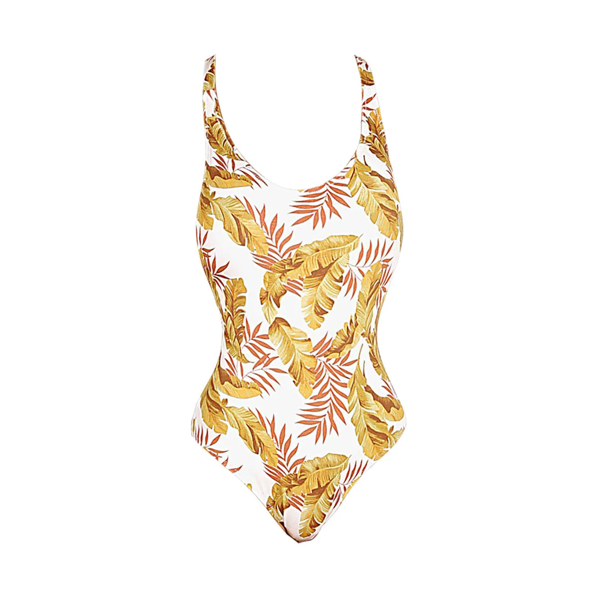 Classic One Piece Crossback Swimsuit