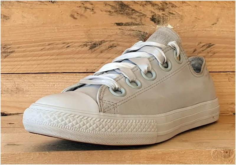 Converse Chuck Taylor All Star Satin Trainers UK5/US5.5/EU38 660731C Pure Silver