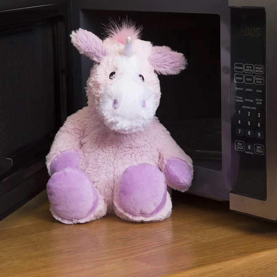 Cozy Plush Unicorn Microwave Animal Toy