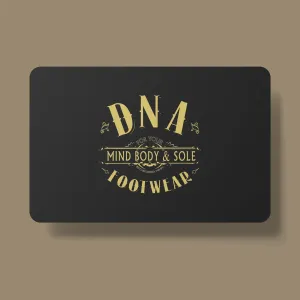 DNA FOOTWEAR In-Store GIFT CARD