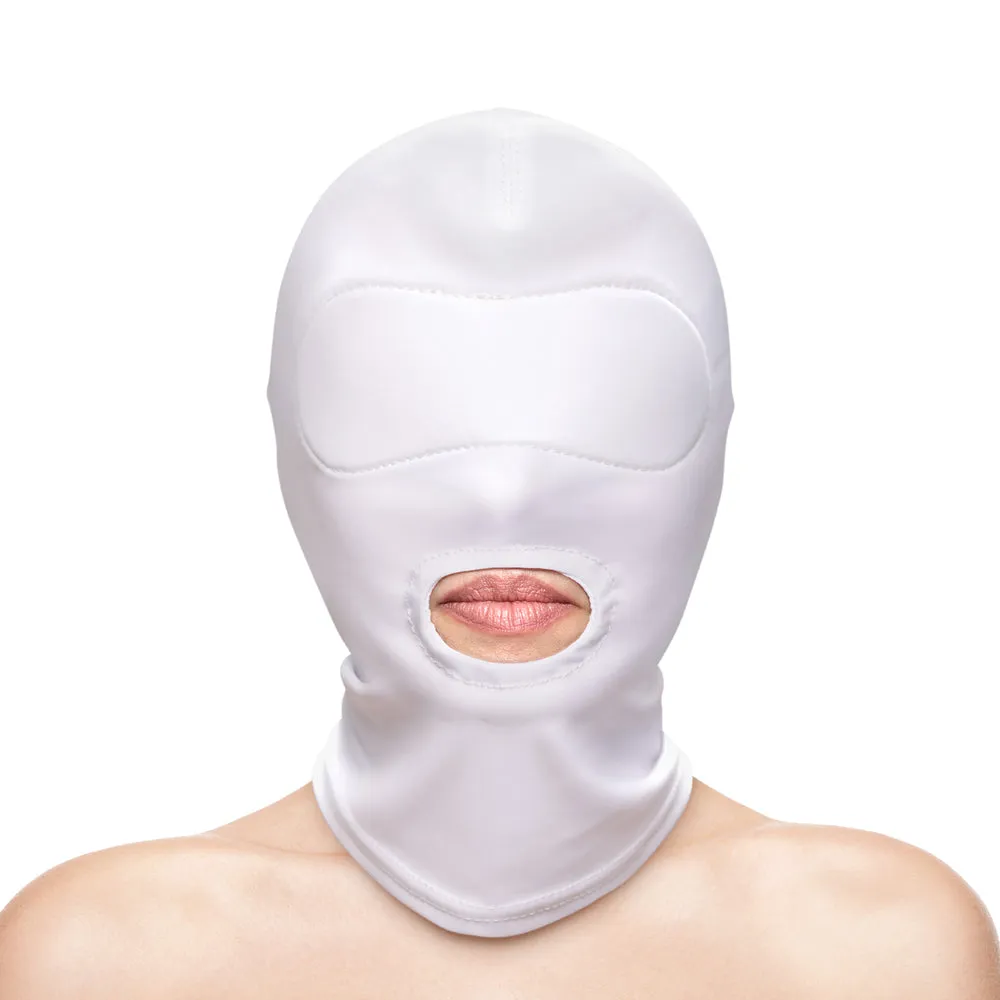 Fetish & Fashion Mouth Hood White