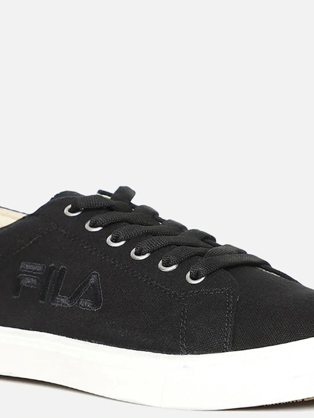 Fila Black Thuram 21 Unisex Canvas Sneaker