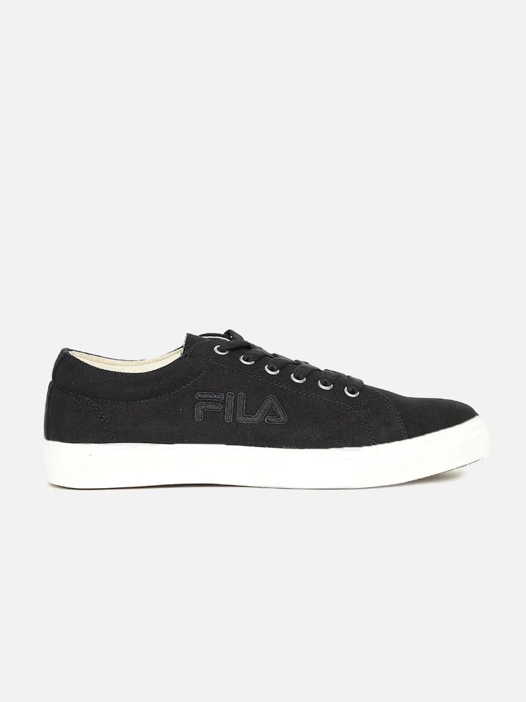 Fila Black Thuram 21 Unisex Canvas Sneaker