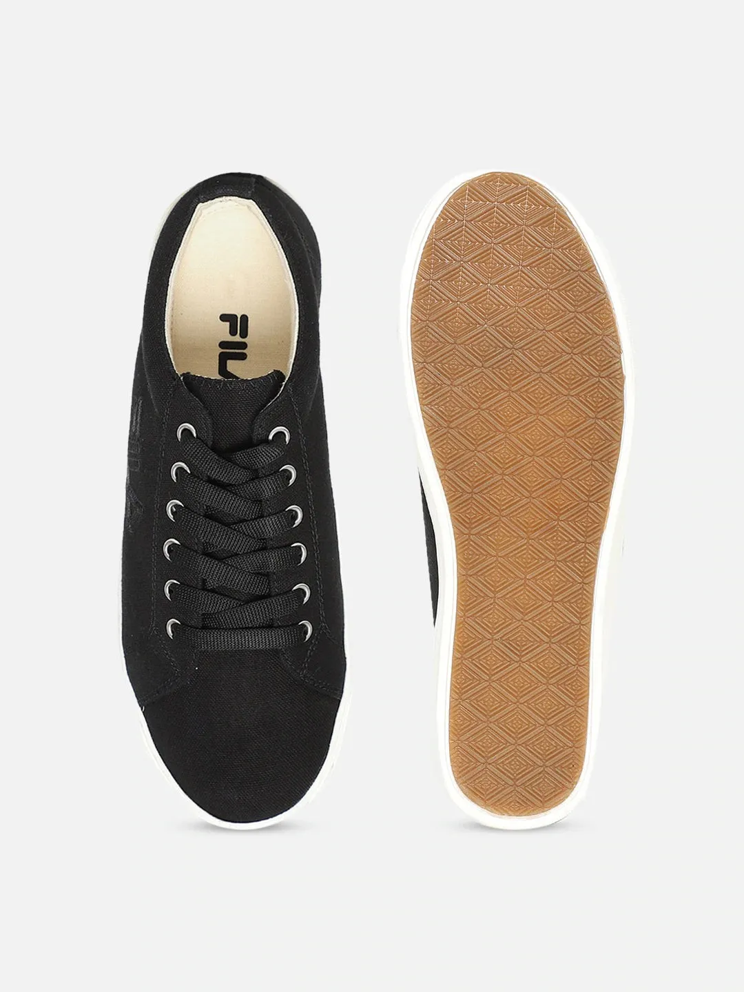 Fila Black Thuram 21 Unisex Canvas Sneaker