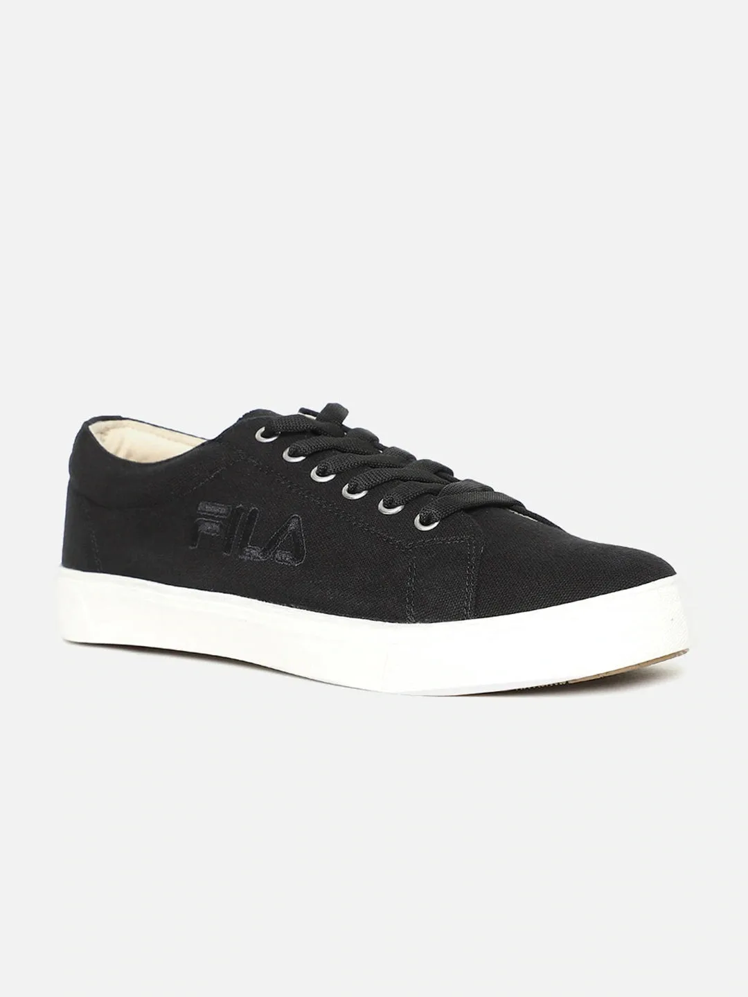 Fila Black Thuram 21 Unisex Canvas Sneaker