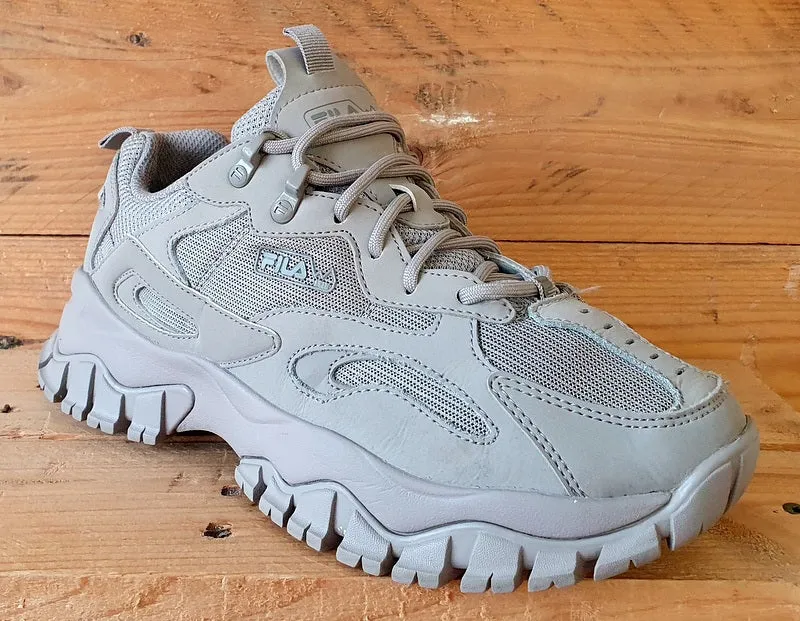 Fila Ray Tracer Low Textile Trainers UK5.5/US6.5/EU39 3RM02570-050 Light Brown