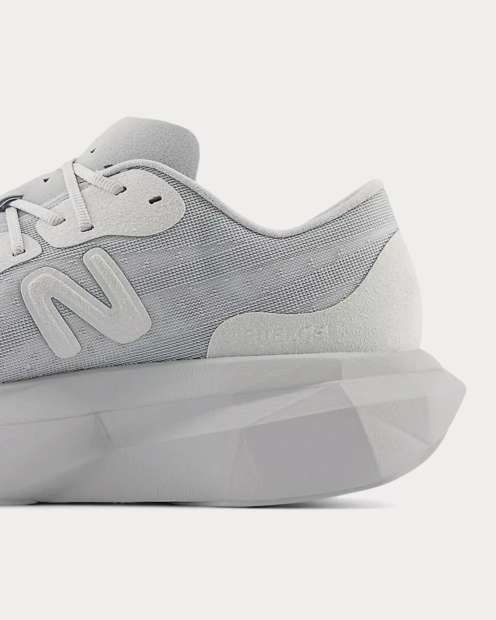 FuelCell SuperComp Elite v4 Aluminum Grey / White Running Shoes