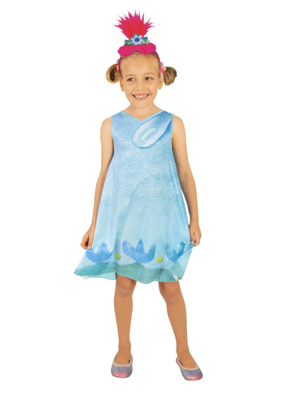 Girls Costume - Poppy Trolls 2 Costume
