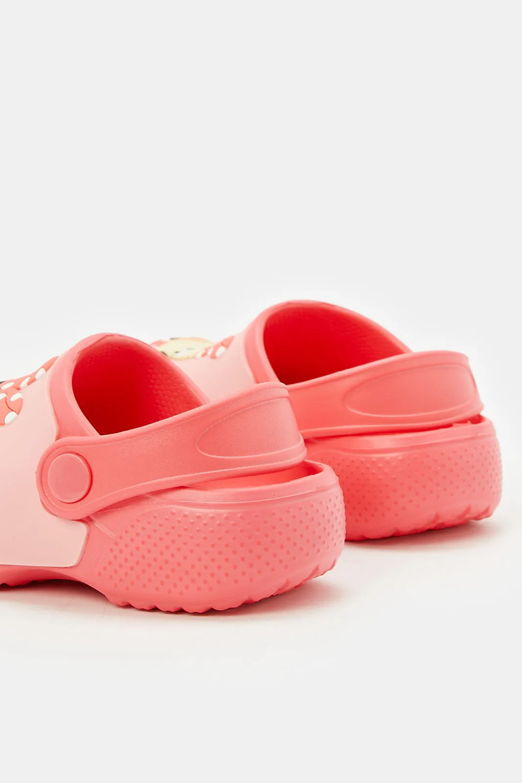 Girls Fuchsia Minnie Mouse Clog