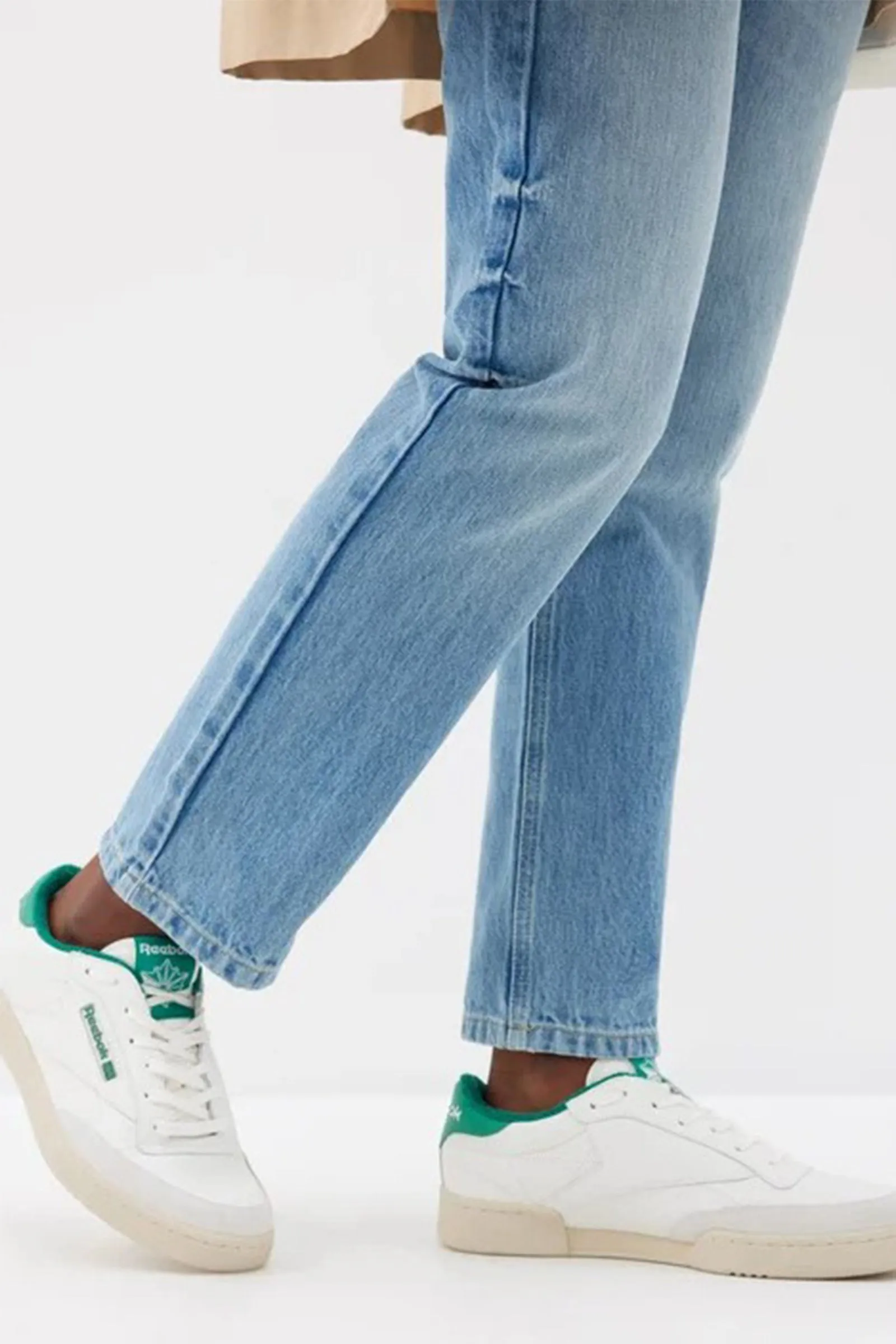 Green Club C Leather Trainers