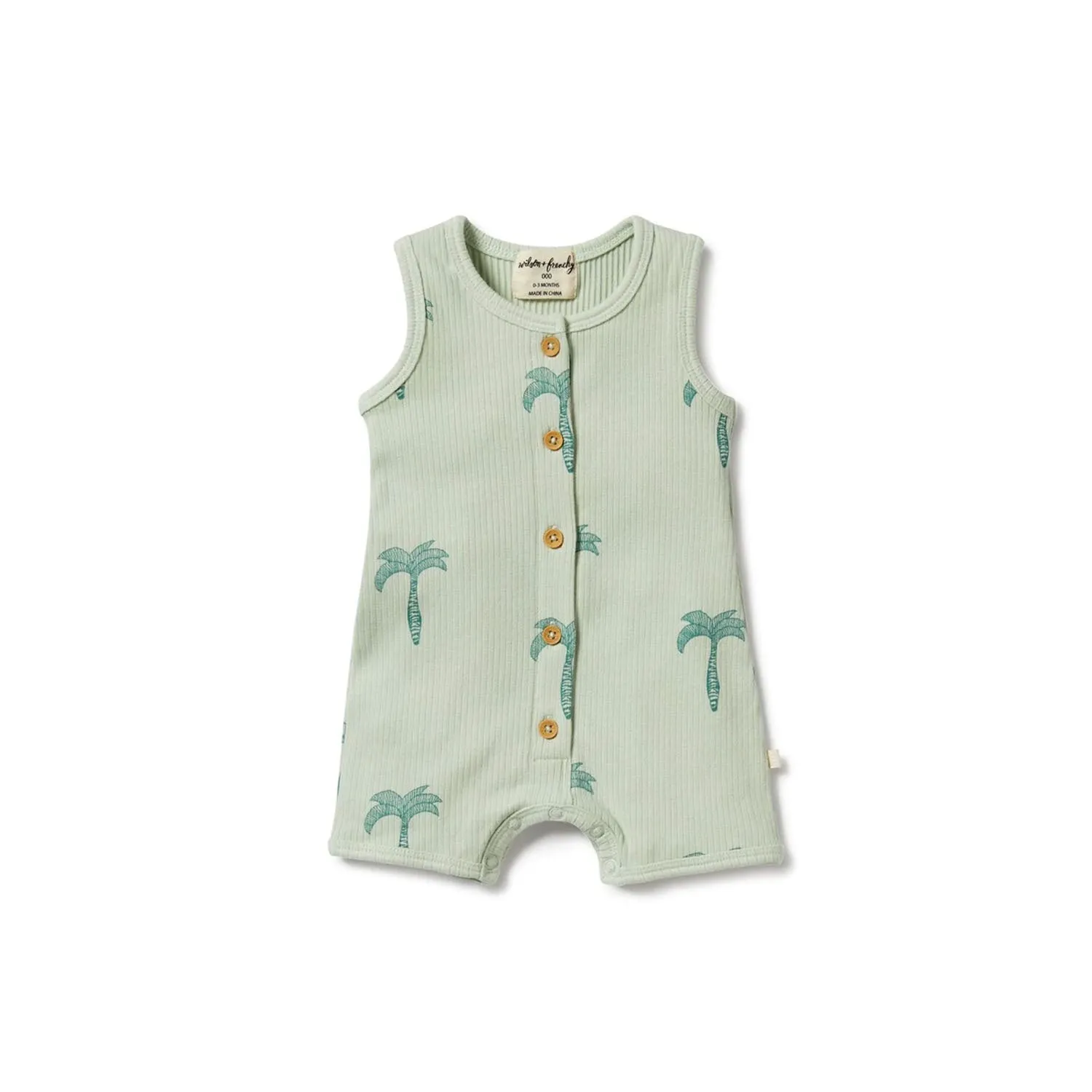Growsuit Organic Rib - Palm Tree