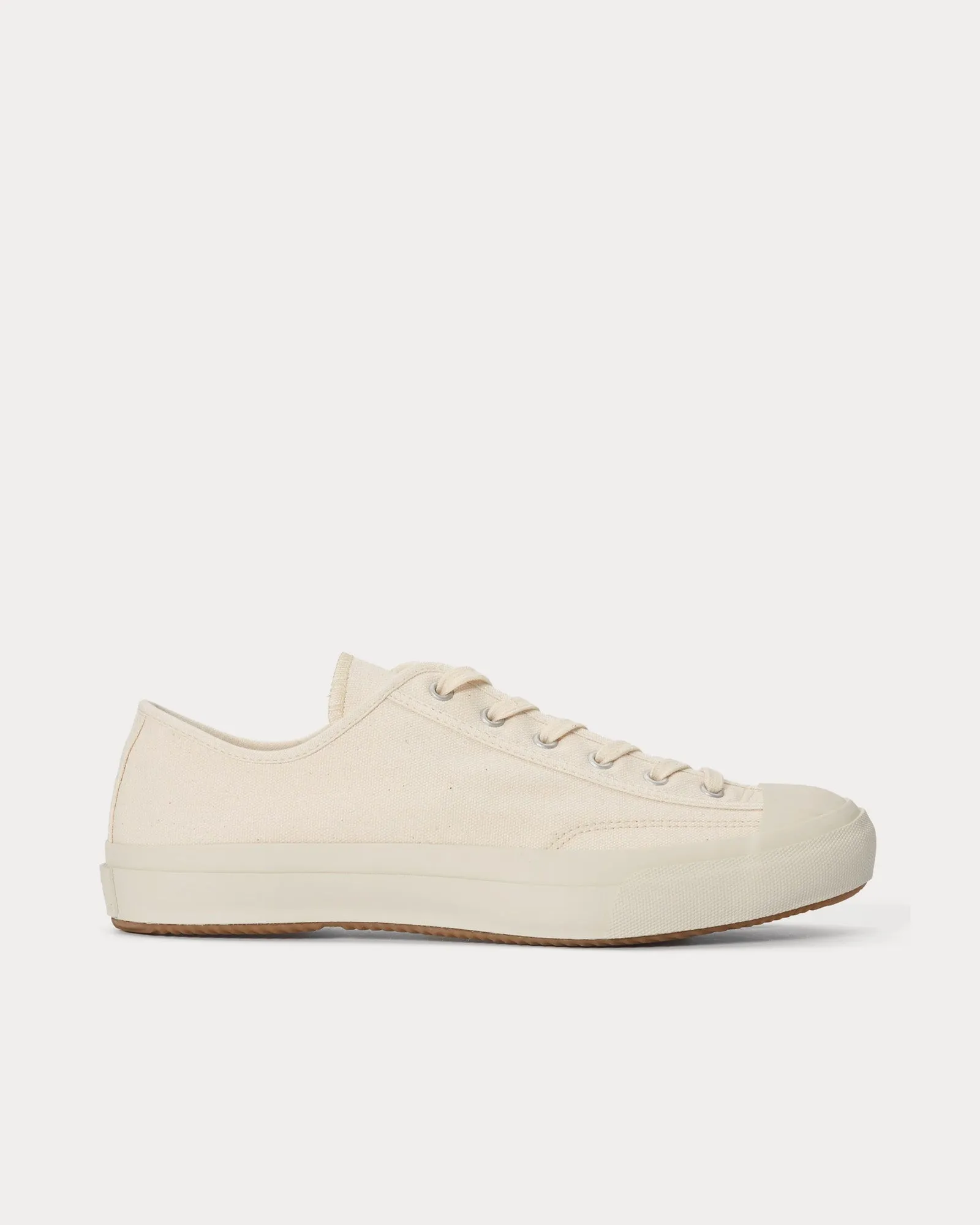 Gym Classic Canvas White Low Top Sneakers
