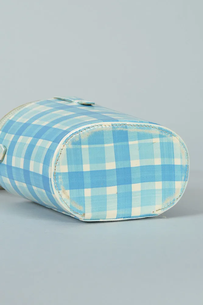 Hand Painted Picnic Box Purse   Peep Toes