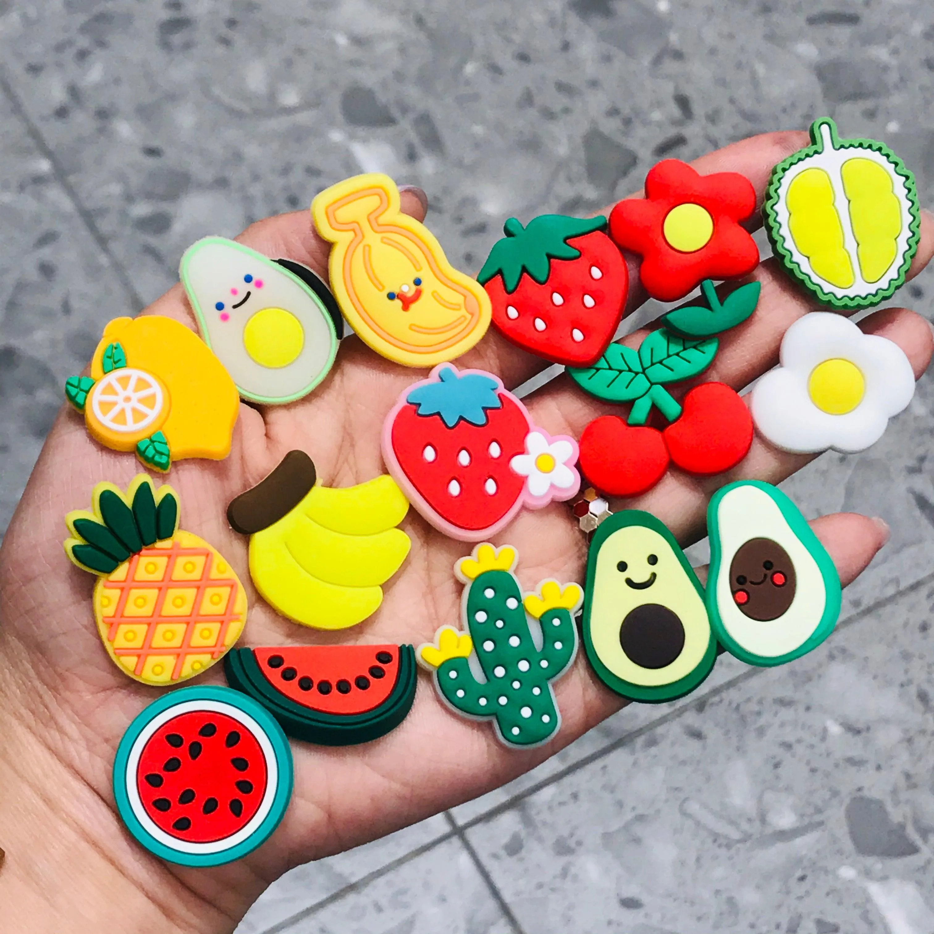 Hole Shoes Shoes Removable Fruit Series Accessories