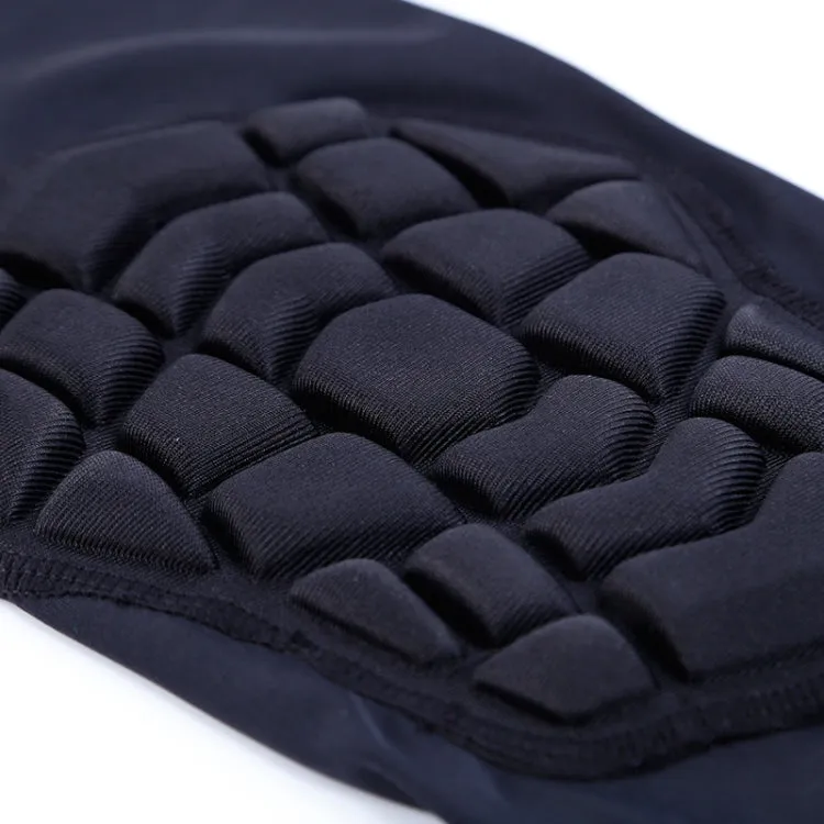 Hot Pressed Honeycomb Knee Pads Basketball Climbing Sports Knee Pads Protective Gear, Specification: S (Blue)
