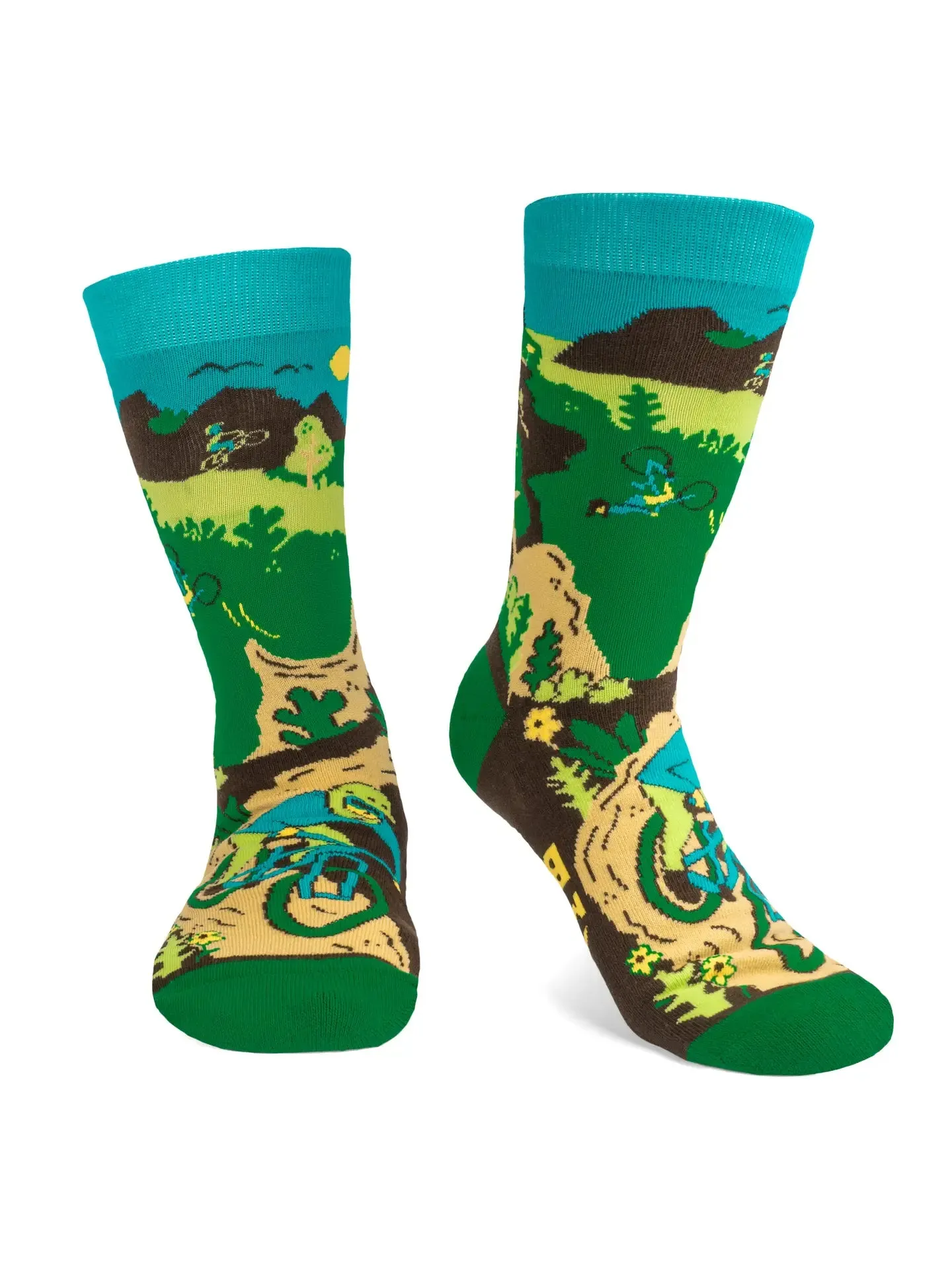 I'd Rather Be Mountain Biking Socks