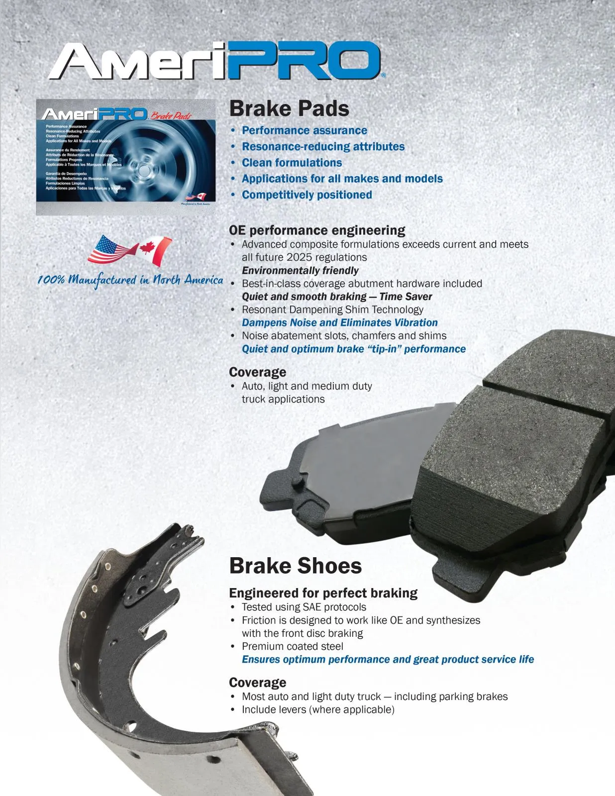 Improved Performance Disc Brake Rotors Pads Shoes for Chevrolet Equinox 07-09