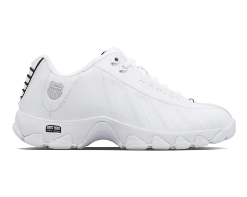 K-Swiss Men's St329 Cmf White Black Silver Shoes