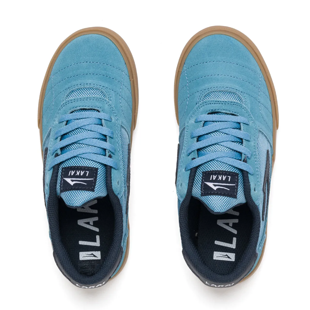 Lakai Cambridge Kids Skateboard Shoe - Teal