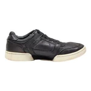 LEVI'S Sneaker Trainers Black Leather Mens UK 9