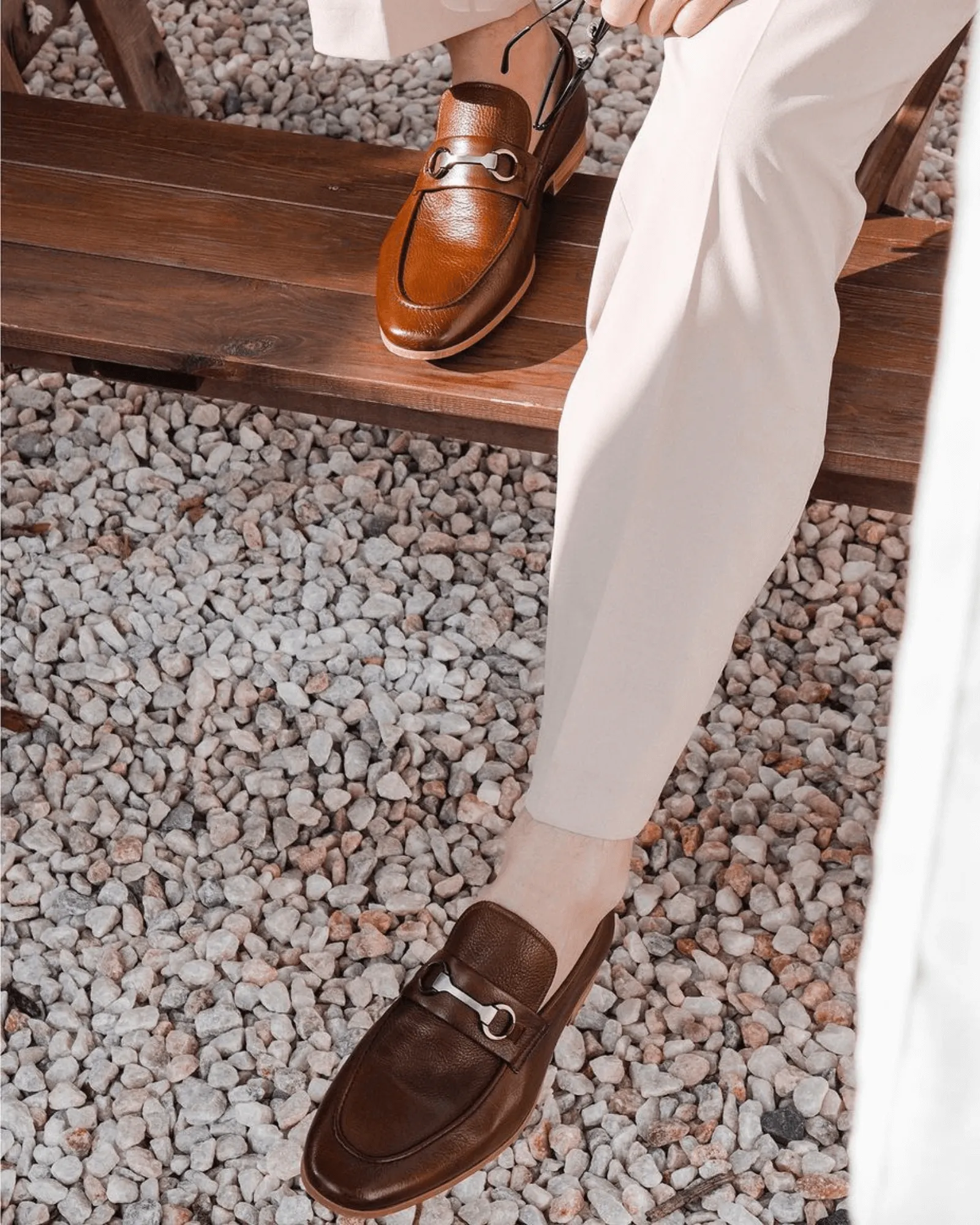 LYNCH LOAFERS TAN LEATHER