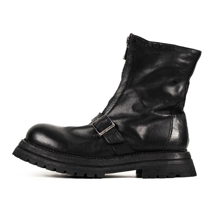 Men's Zip Engineer Boots