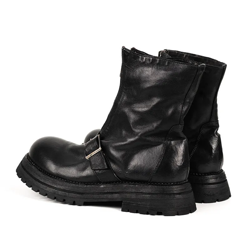 Men's Zip Engineer Boots